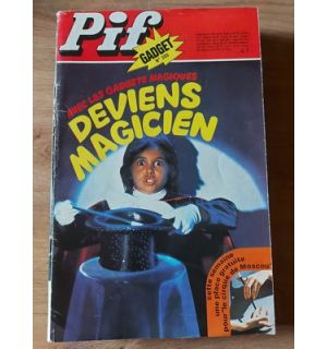 Pif gadget no 395: Deviens magicien