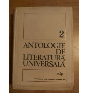 Antologie de literatura universala 2 - Al. Dima, Victor Ciobanu