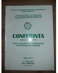 Conferinta tehnico-stiintifica: Instalatii pentru constructii si economia de energie (ed. VII)