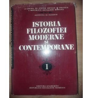Istoria filozofiei moderne si contemporane 1- Ion Banu, Ion Bansoiu