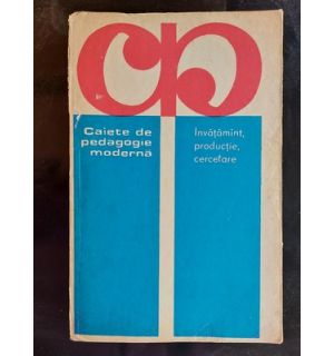 Caiet de pedagogie moderna