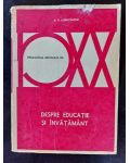 Despre educatie si invatamant- A. V. Lunacearski