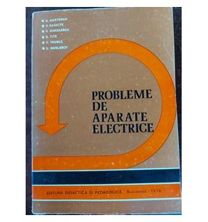 Probleme de aparate electrice- V. Panaite