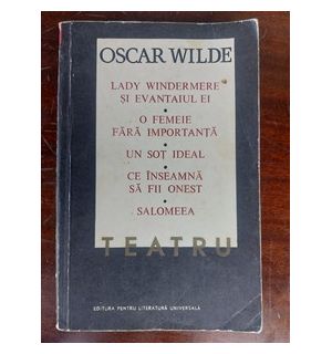 Teatru- Oscar Wilde