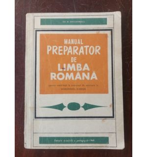 Manual preparator de limba romana- N. Dragomirescu