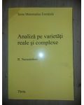 Analiza pe varietati reale si complexe- R. Narasimhan