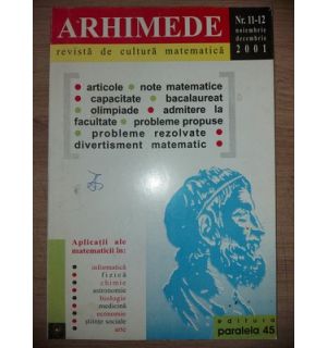 Arhimede: Revista de cultura matematica nr. 11-12