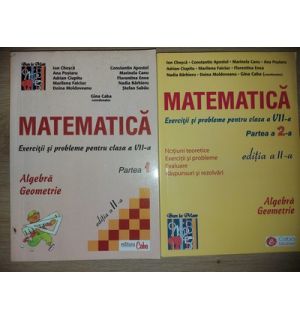 Matematica. Exercitii si probleme pentru clasa a 7-a (partile I,II) - Ion Chesca, Constantin Apostol