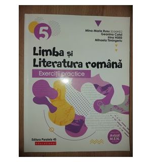 Limba si literatura romana clasa a 5-a - Mina-Maria Rusu, Geanina Cotoi