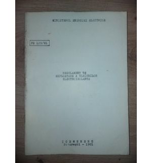 Regulament de exploatare a uleiurilor electroizolante
