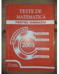 Teste de matematica pentru gimnaziu