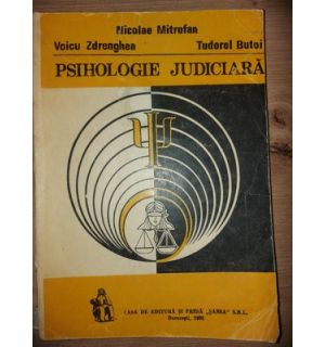 Psihologie judiciara- Nicolae Mitrofan, Voicu Zdrenghea
