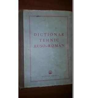 Dictionar tehnic ruso-roman
