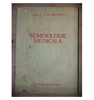 Semiologie medicala- C. C. Dimitriu