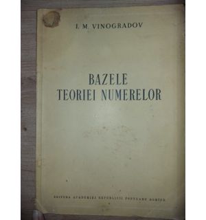 Bazele teoriei numerelor- I. M. Vinogradov