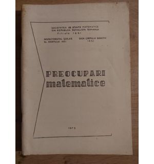 Preocupari matematice