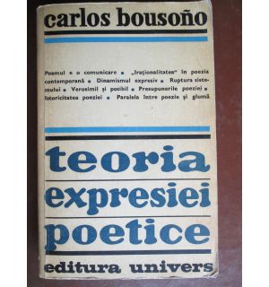 Teoria expresiei poetice Teoria expresiei poetice