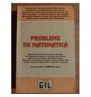 Probleme de matematica- Dumitru Acu