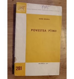 Povestea piinii- Elena Boldea