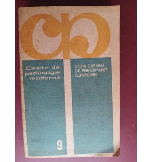 Copiii capabili de performante superioare- Tiberiu Bogdan