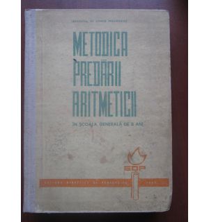 Metodica predarii aritmeticii in scoala generala de 8 ani