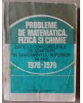 Probleme de matematica, fizica si chimie