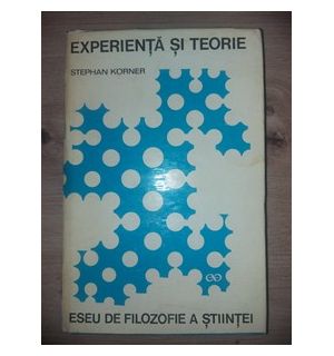 Experienta si teorie- Stephan Korner