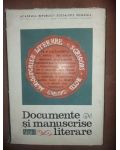 Documente si manuscrise literare 1- Gr. M. Alecsandrescu, C. Aristia