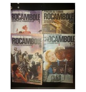 Rocambole Ponson du Terrail vol 1 pana la 29 fara vol 9 + vol 33