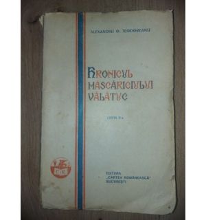 Hronicul mascariciului Valatuc- Alexandru O. Teodoreanu