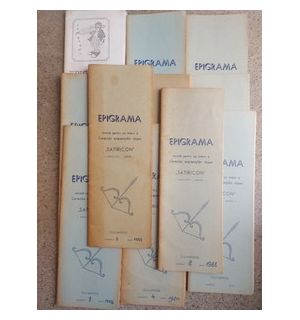 EPIGRAMA revista de uz intern a Cenaclului epigramistilor clujeni SATIRICON
