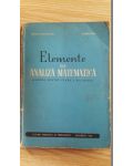 Elemente de analiza matematica. Manual pentru clasa a XI-a reala- N.Dinculeanu, E.Radu