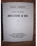 Sfanta scriptura Vechiul testament Judecatorii si Rut Transcriere in Braille