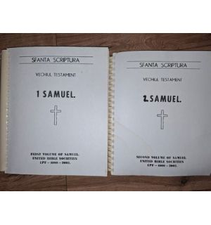 Sfanta scriptura Vechiul testament Samuel 2 vol Transcriere in Braille
