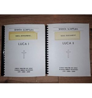 Sfanta scriptura Vechiul testament Luca 2 vol Transcriere in Braille