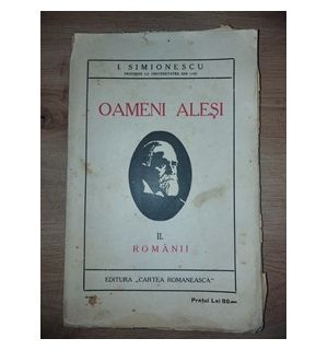 Oameni alesi- I. Simionescu