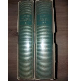 Oeuvres completes 2 volume Platon