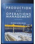 Production and operations management (second ed) - Jay Heizer, Barry Render