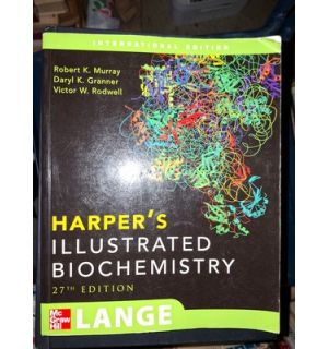 Harper's Illustrated Biochemistry Biochimie ilustrată a lui Harper