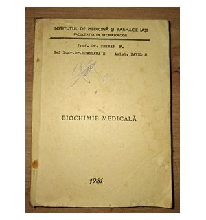 Biochimie medicala- Serban P. , Dumbrava E.
