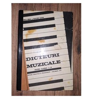 Dicteuri muzicale pentru clasele 1-4 - Glancz Erna, Tudorie Elena