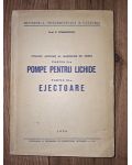 Utilajul auxiliar al masinilor de forta EJECTOARE- C. Stamatescu