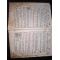 Psaltire chirilica din Moldova se XVIII-XIX,contine Cronica Domnilor Moldovei si insemnare olografica din 1933