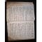 Psaltire chirilica din Moldova se XVIII-XIX,contine Cronica Domnilor Moldovei si insemnare olografica din 1933