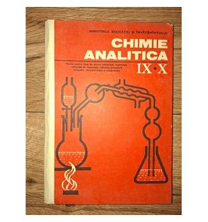 Chimie analitica. Manual pentru clasele 9-10 - Vasilica Croitoru, Rodica Cismas