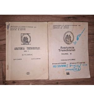 Anatomia trunchiului 1, 2- M. Zamfir, St. D. Antohe