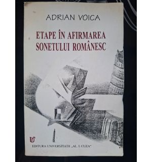 Etape in afirmarea sonetului romanesc- Adrian Voica