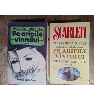 Pe aripile vantului 2 vol +Scarlet 2 vol Margaret Mitchel