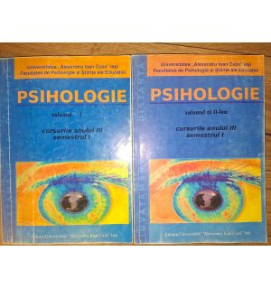 Psihologie 1, 2: Cursurile anului III, sem. I - Aurel Stan, Nicoleta Turliuc