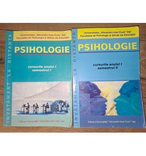 Psihologie 1, 2: Cursurile anului I, sem II - Loredana Gherasim, Anca Cehan